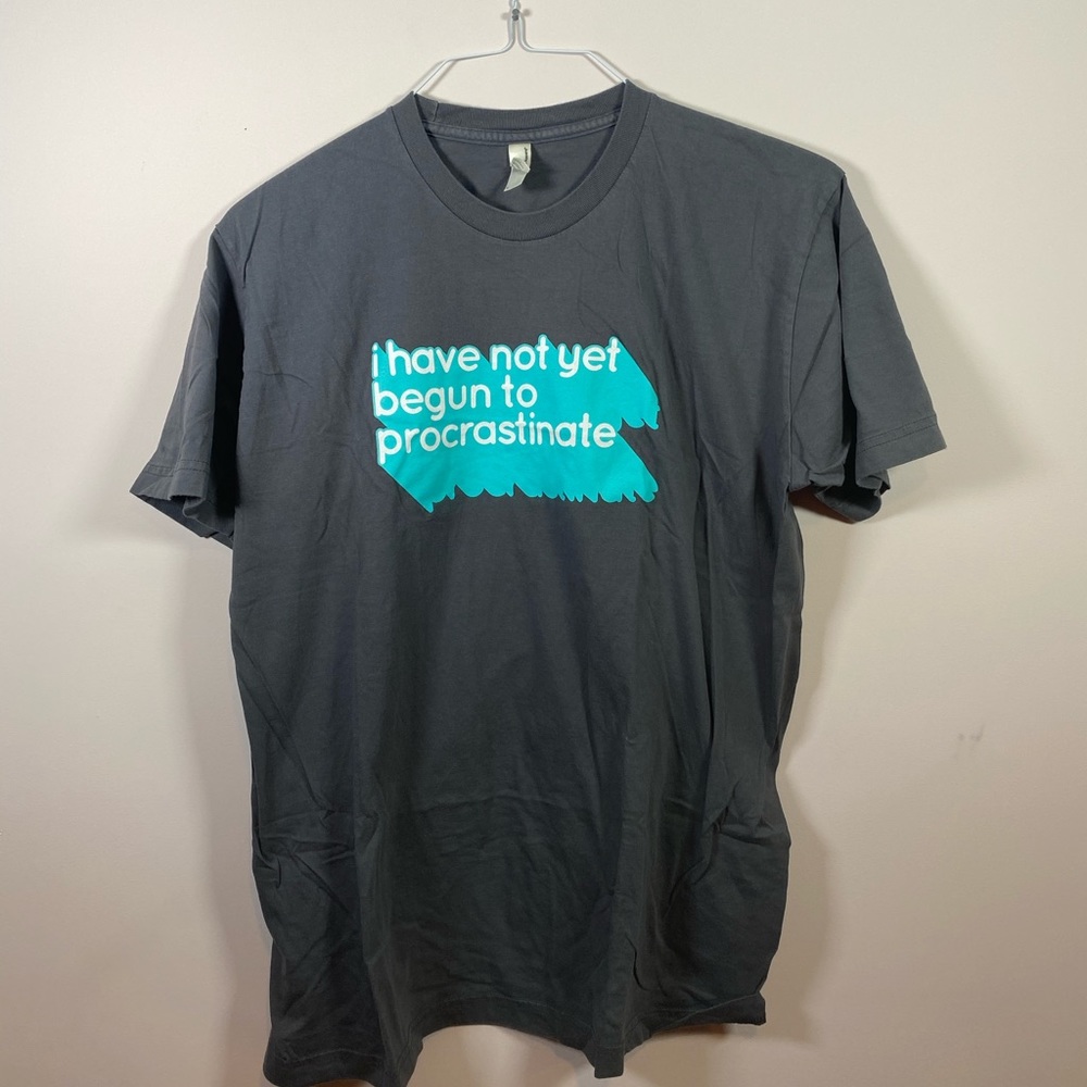 Vintage Procrastination T Shirt